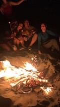 Bonfire in Playas, Guayas